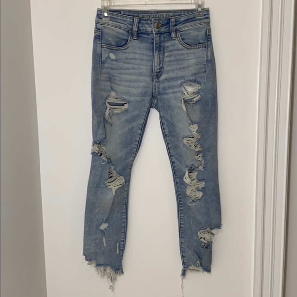 AE Hi-Rise Crop Jeggings